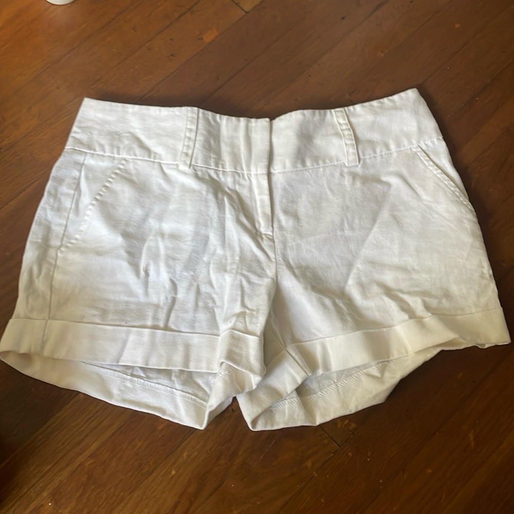 forever 21, size 4, white shorts for girls